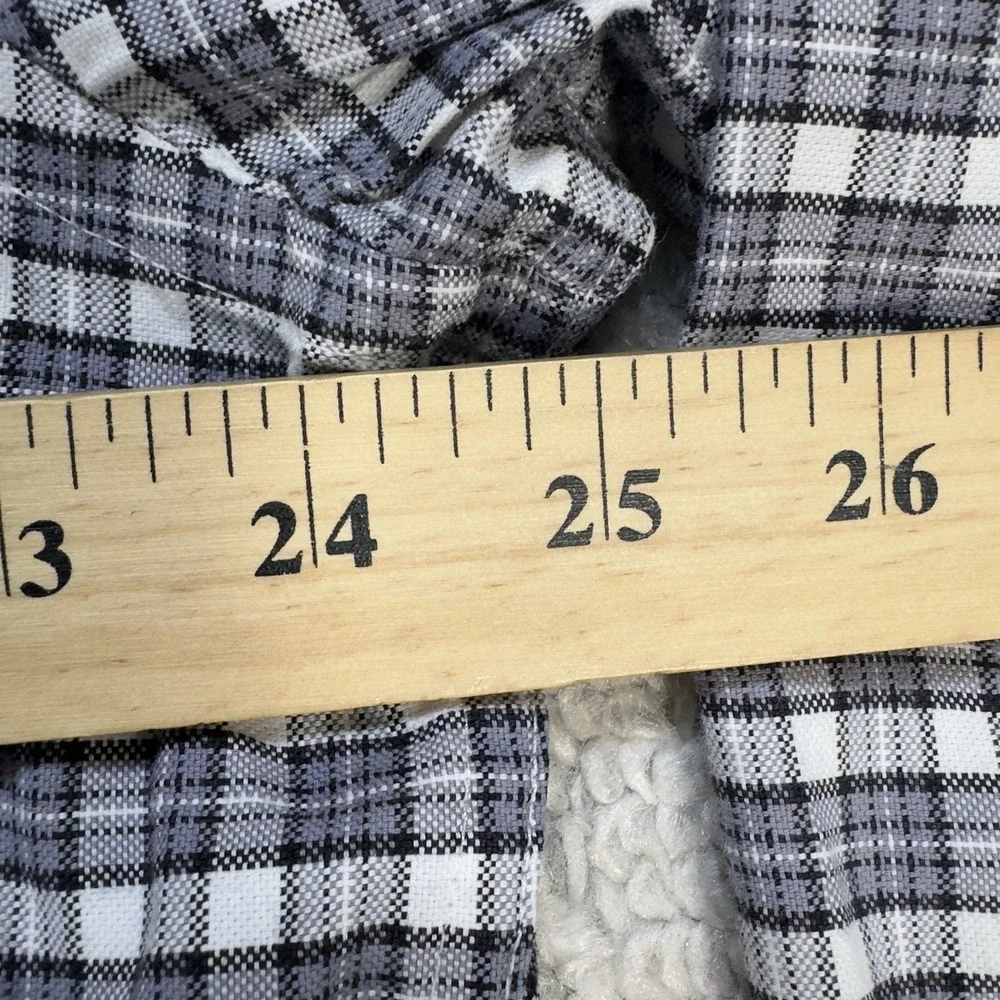 Banana Republic Oxford Shirt Tailored Fit Long Sleeve Plaid‎ Shirt Size XXL